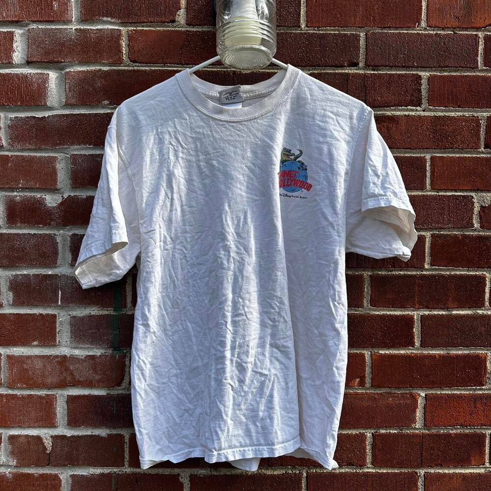 Vintage Planet Hollywood Disney Graphic Tee Shirt
